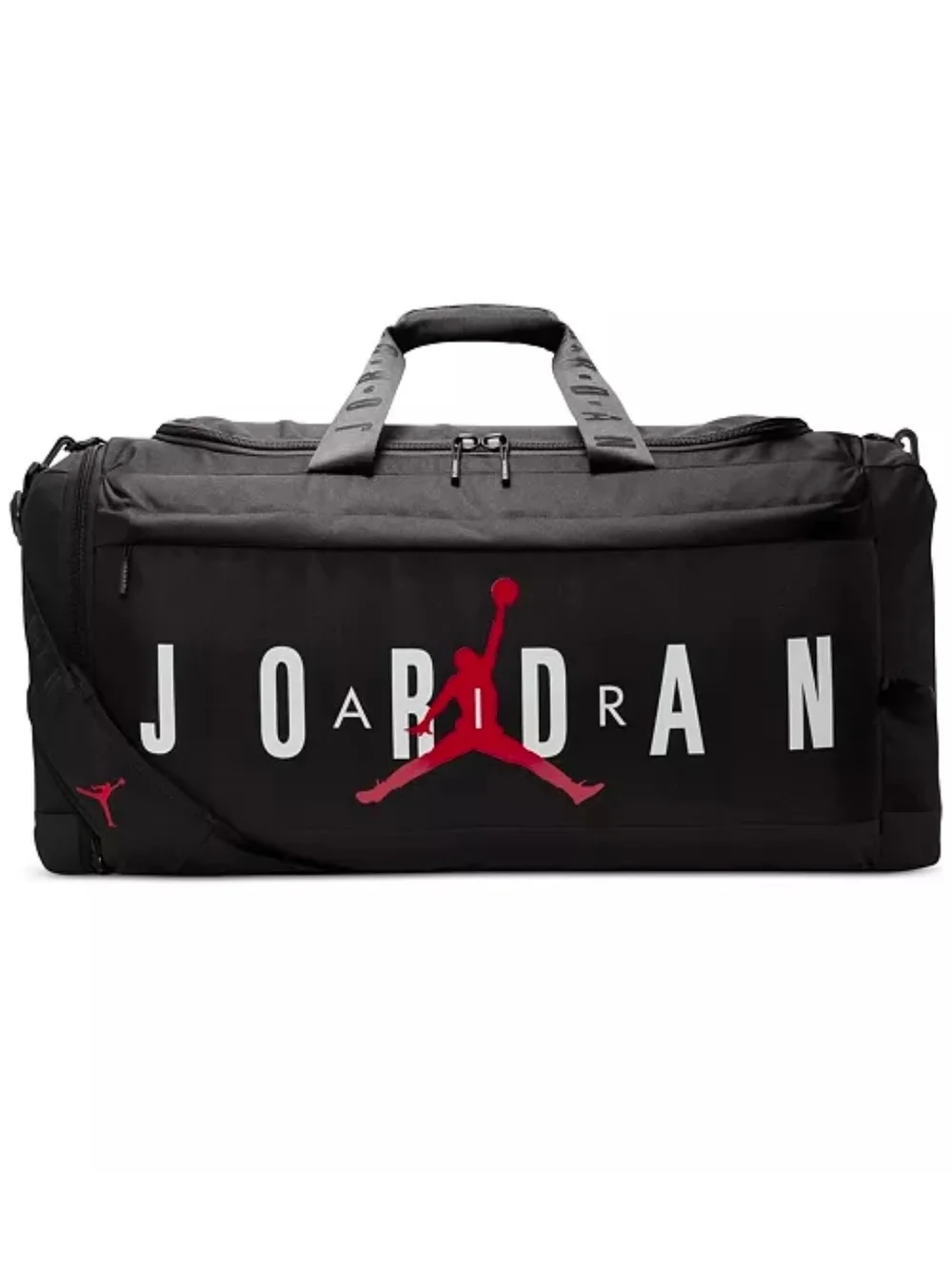 NWT Jordan Jumpman Men’s Black and Red Large Duffle Bag